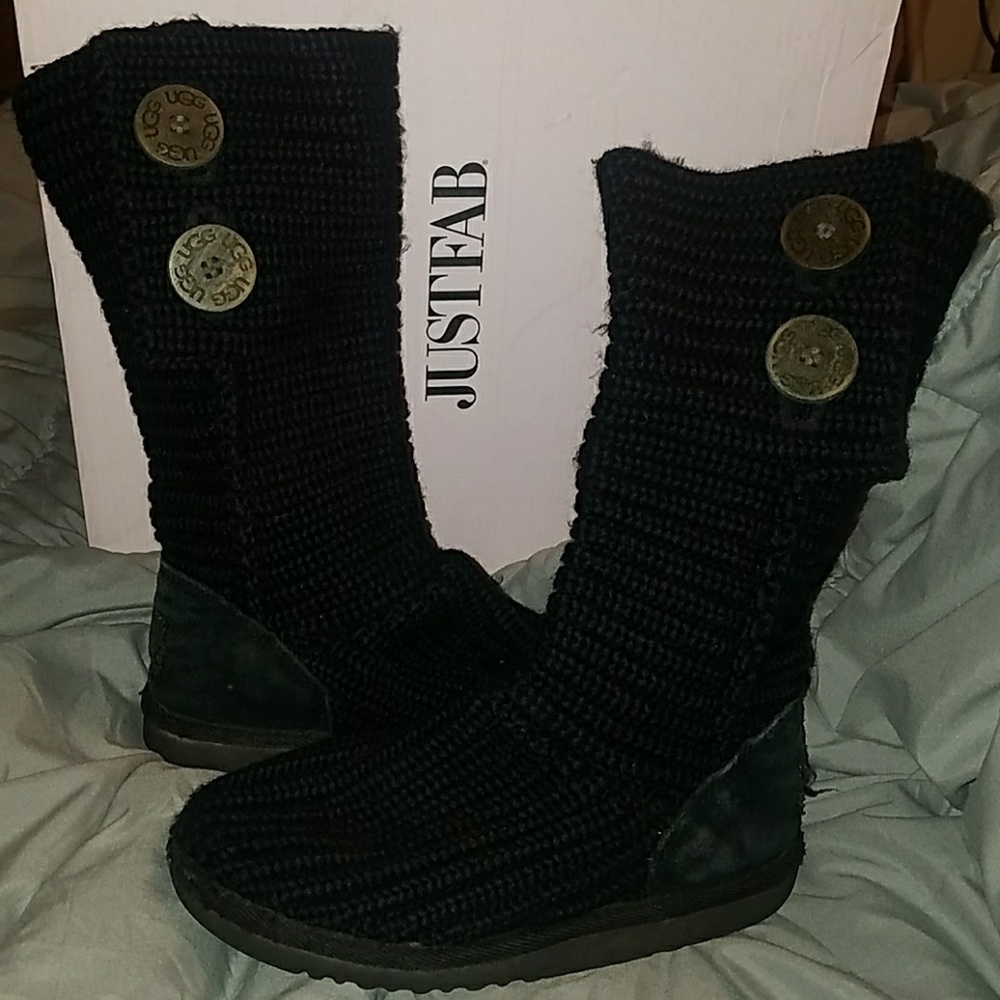 Girl's Cardy II UGG Black size 1